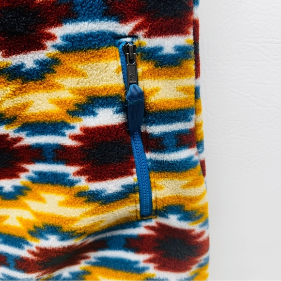 Patagonia Synchilla Aztec print Colorful Patterned Women's Vest size S - Picture 4 of 10